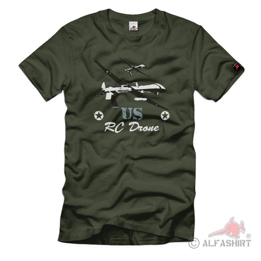 US RC Drone Army Drone Isaf USA Fun Sport T Shirt # 155
