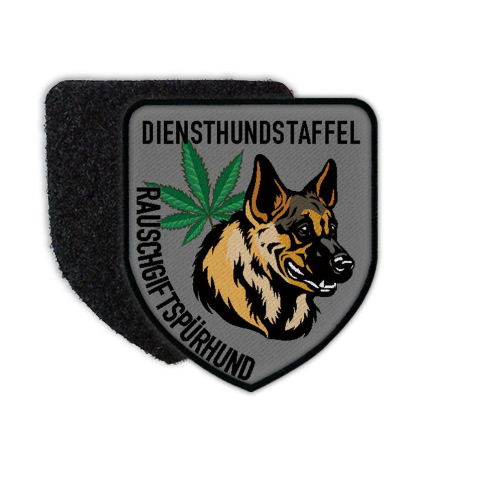 Drug Beagle Service Dog Police BPOL NRW Dog Fork Patch # 32562