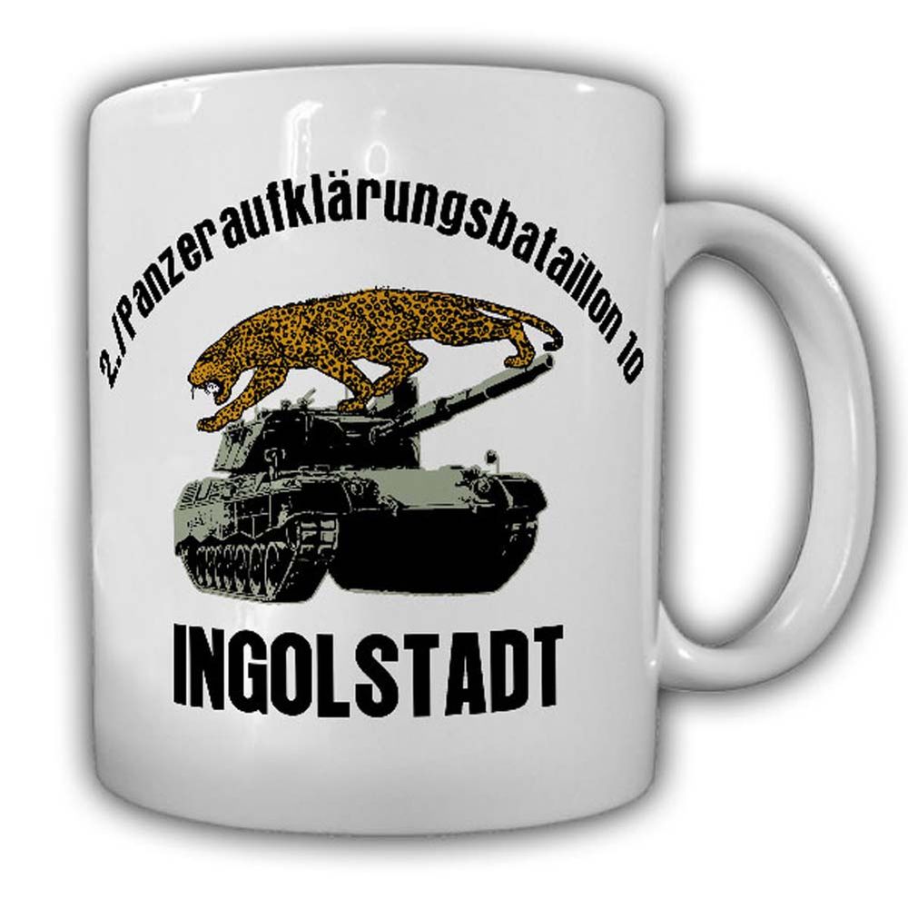 Tasse 2 Panzeraufklärungsbataillon 10 Kompanie PzAufklBtl 1 Panzer  #24881