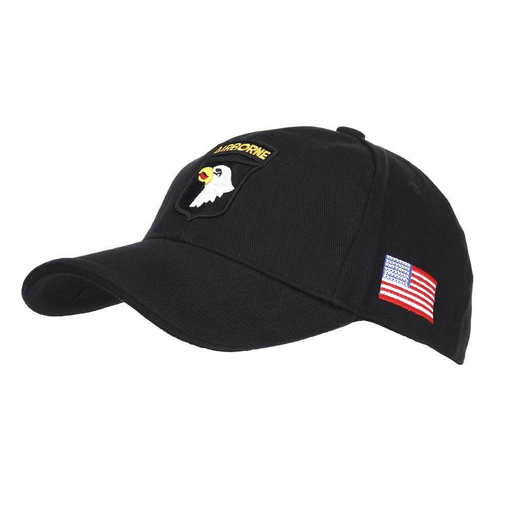 101st Airborne Division Cap gestickt Screaming Eagles USA WW2 Kappe Fallschirmjäger#34070