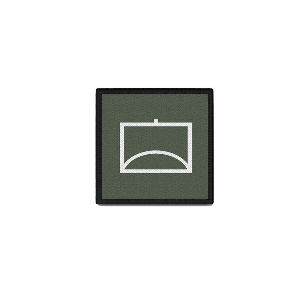 4x4 Quadrat Patch taktische Zeichen 