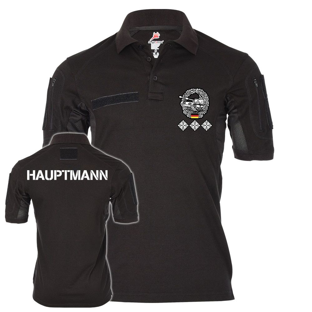 Tactical Polo Panzer Hptm TYP2 Hauptmann Bundeswehr Panzerbataillon #25058