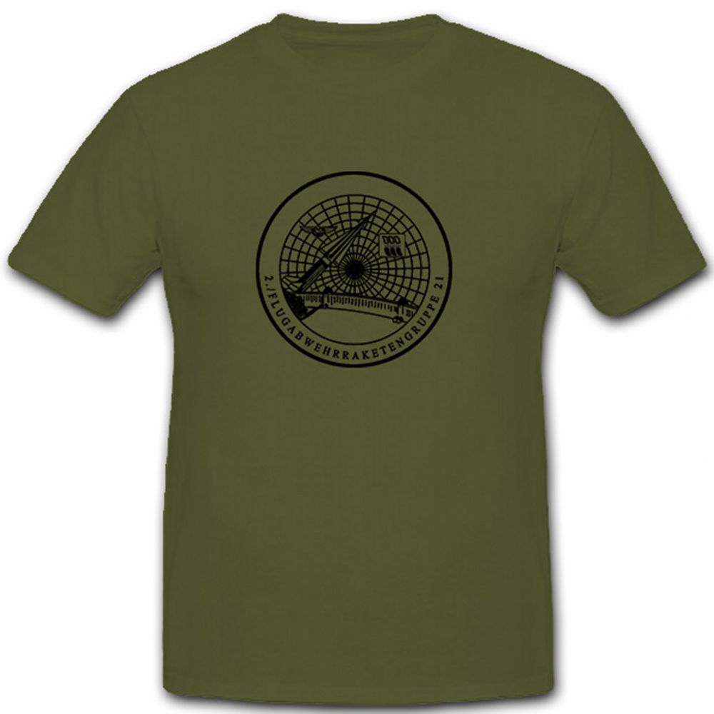 2FlaRakBtl 21 Bundeswehr Deutschland Fluganwehr Militär - T Shirt #7786