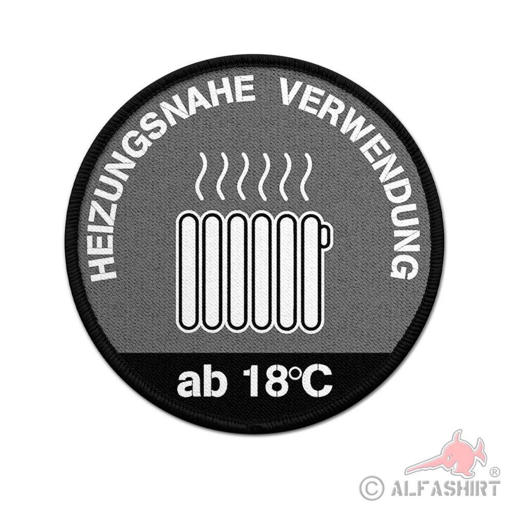 Patch Heizungsnahe Verwendung Büro Stab Soldat GeZi Verwaltung #41342