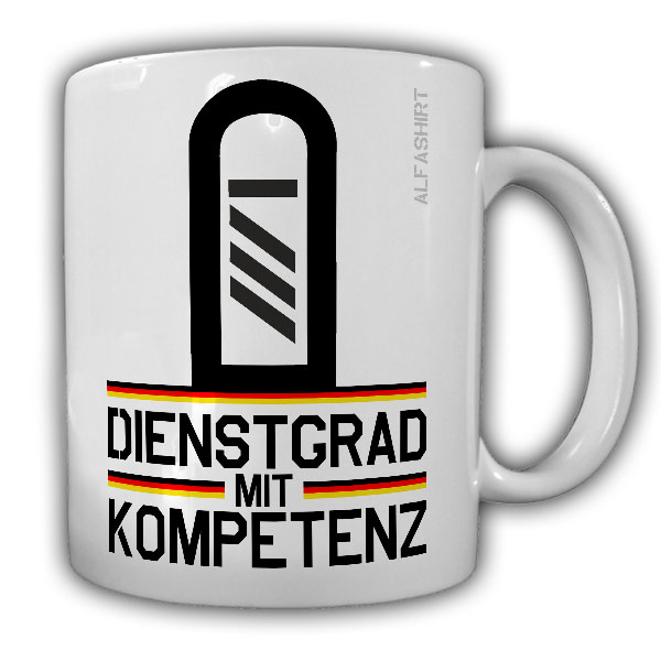 Tasse Hauptgefreiter Dienstgrad Bundeswehr HptGefr Militär Becher #20714