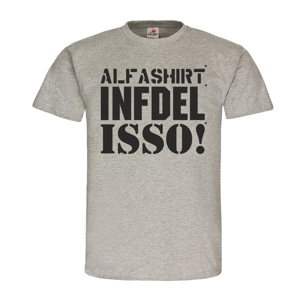Infidel Isso Alfashirt Marken Fan Militär BW Us Armee T-Shirt #20383