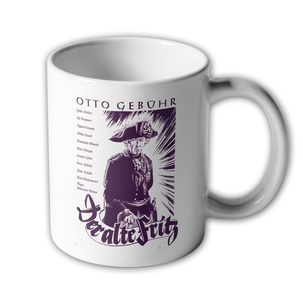 Tasse Der alte Fritz Otto Gebühr Preußen Kino Film Plakat #44813