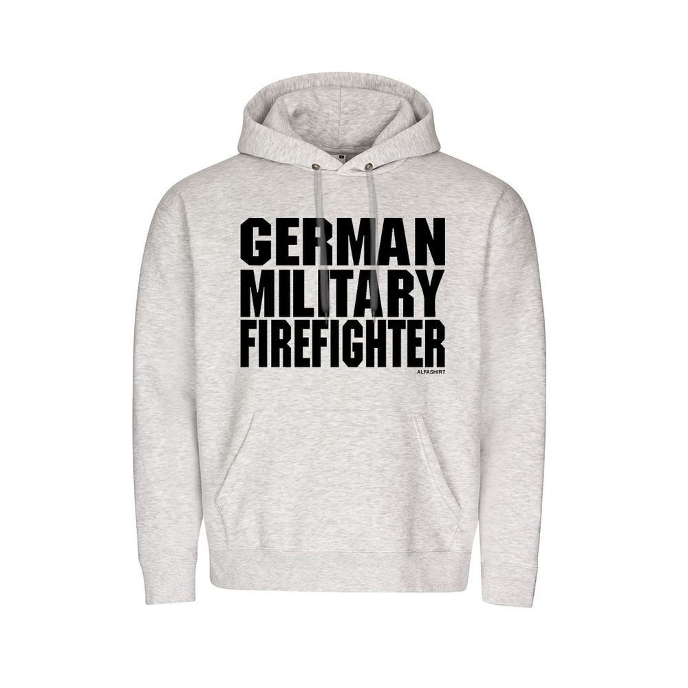 Hoodie German Military Firefighter Fire Protection Sergeant Sweater # 33050
