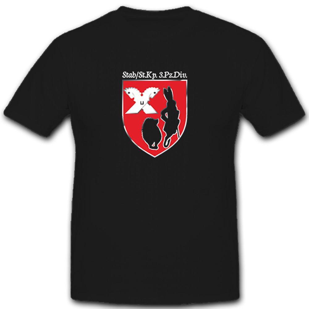 Stab/Stkp. 3.PzDiv Hamburg Stab und Stabskompanie 3. - T Shirt #5079