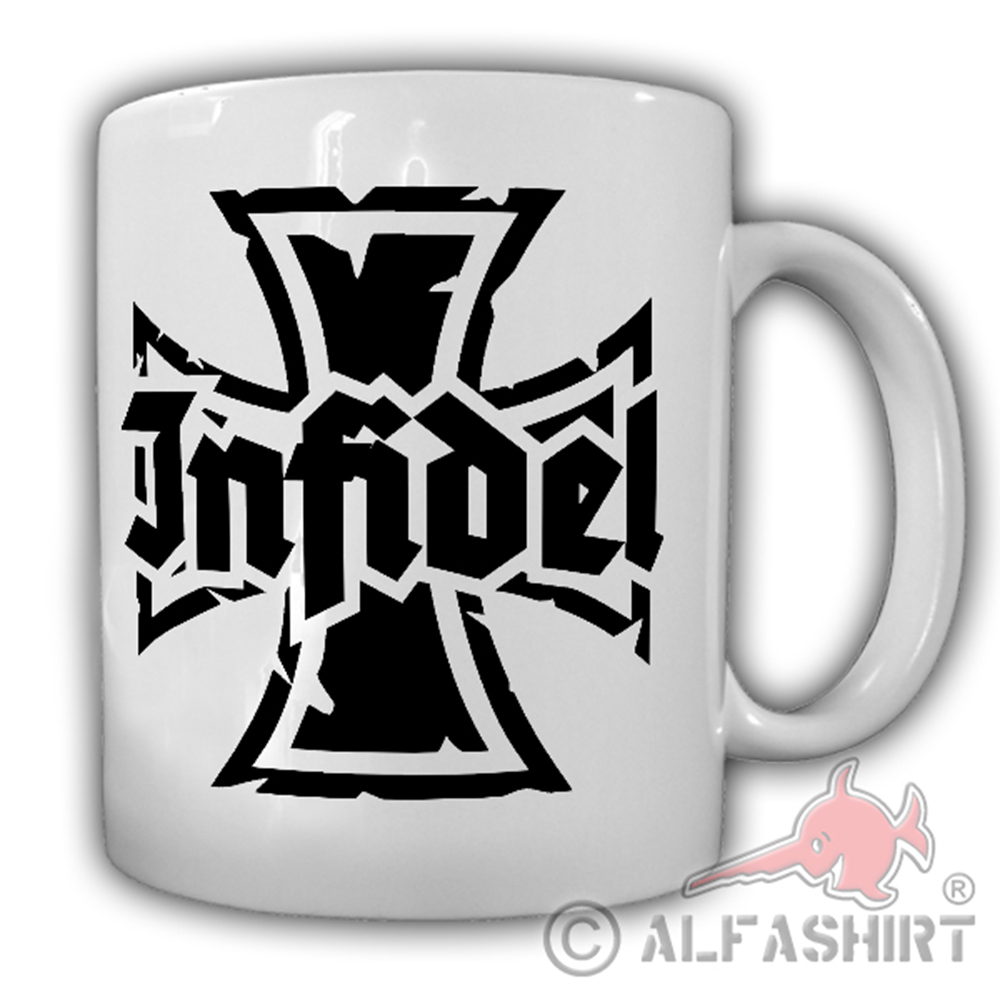 Infidel Tapfer Mut Krieger Kämpfer Soldat BW US Army - Tasse #26512