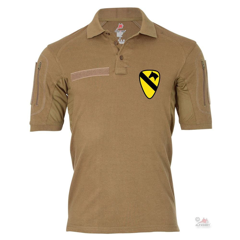 Tactical Poloshirt Alfa 1st Cavalry Division Kavalleriedivision Panzer #19429