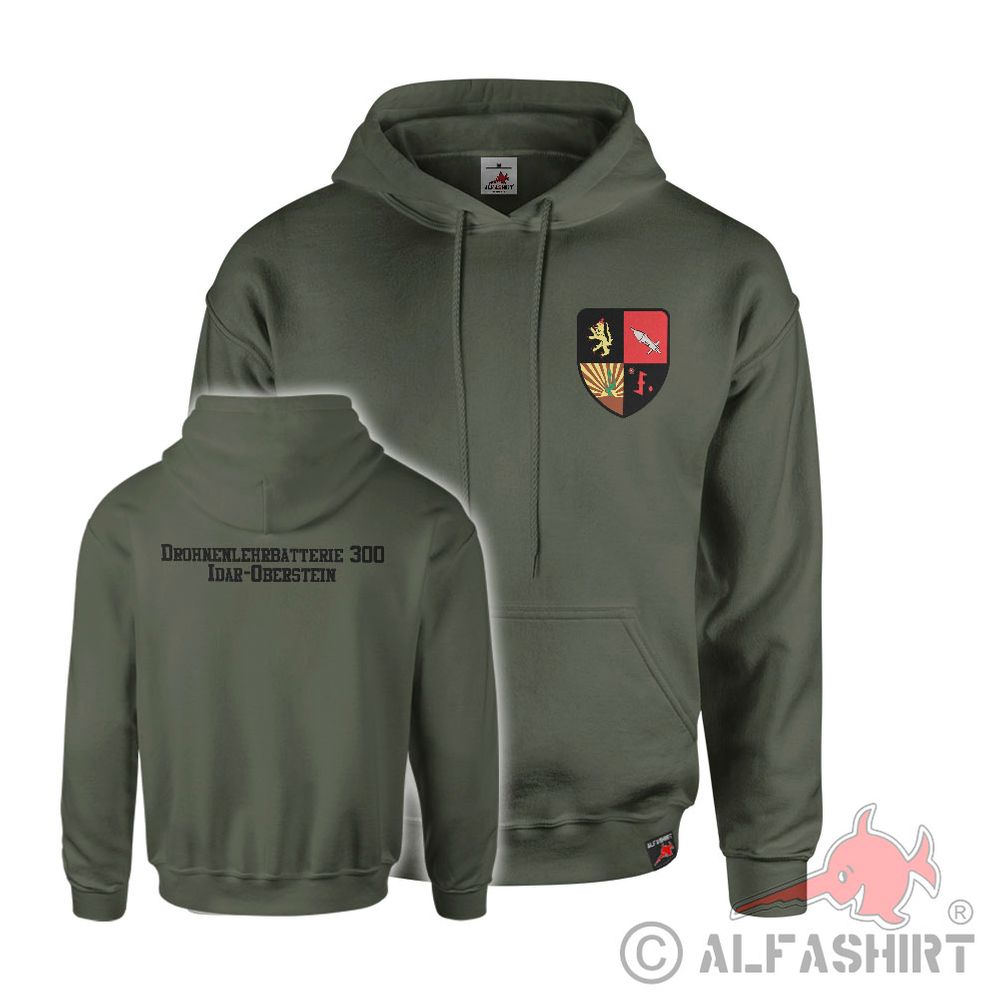 Hoodie Drone Teaching Battery 300 DLB DroLehrBttr Badge Association Pullover #43276