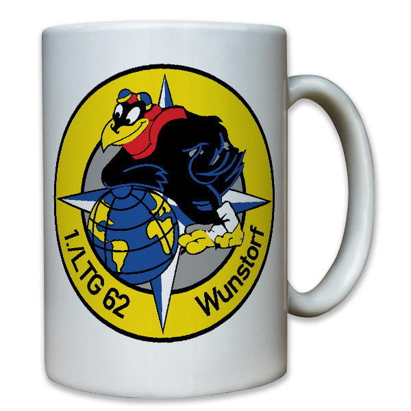 1./ LTG 62 Lufttransportgeschwader Wunstorf Bundeswehr Bw Militär - Tasse #8264