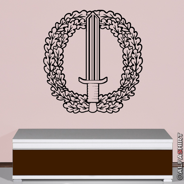 Beret Badge KSK Special Forces BW Special Unit Wall Decal 45x47cm # 5849