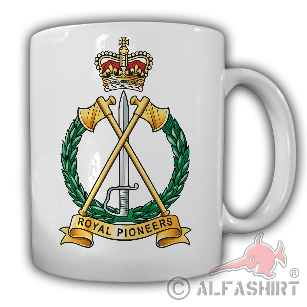 Royal Pioneer Corps Königliches Pionierkorps British Army Kaffee Tasse #27603