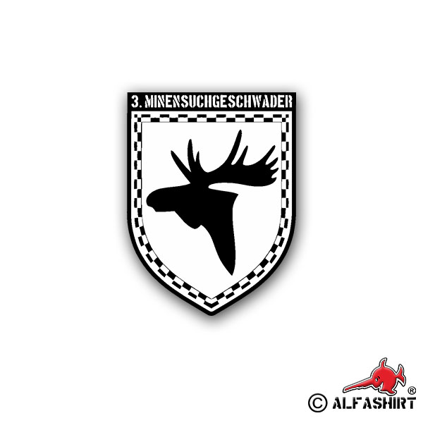 Sticker VBK 10 Defense District Command Hamburg 7x6cm A1274