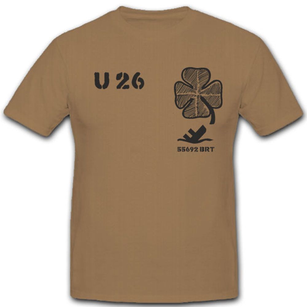 U 26 U Boot Marine WK U-Boot Untersee Boot - T Shirt #4164