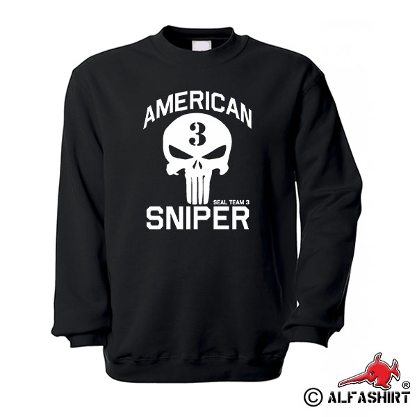 American Sniper Scharfschütze Navy Seal Team 3 Pullover #15999