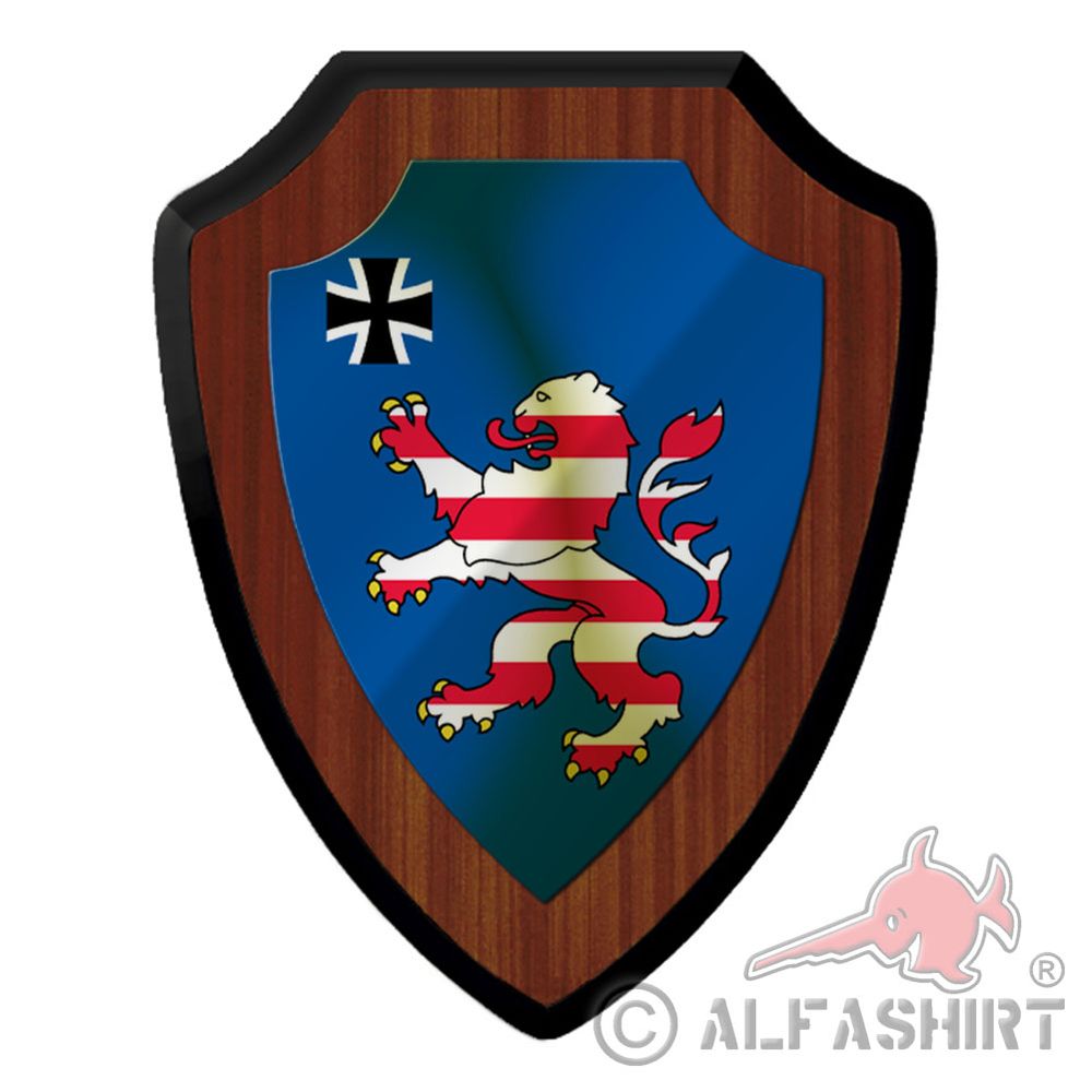 Wappenschild Landeskommando Hessen LKdo HE WiesbadenTerritoriale Wappen #44058