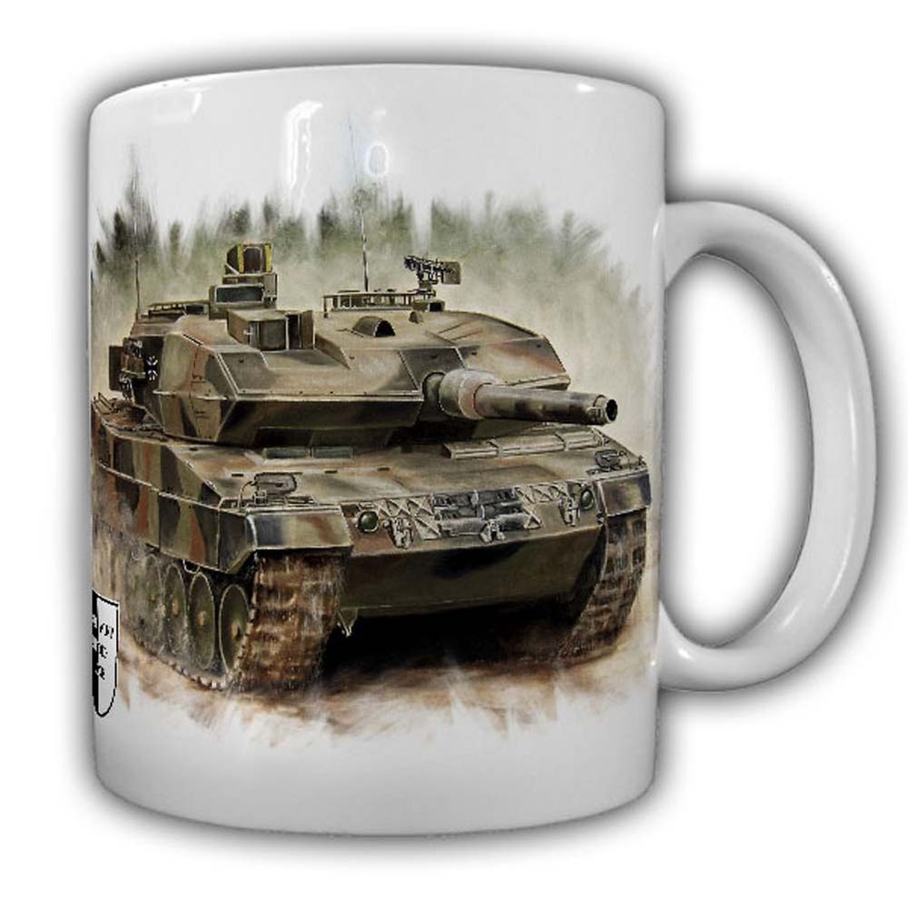 Tasse Lukas Wirp BW Leopard 2 Panzer Bundeswehr Kampfpanzer Leo2A6 #23876