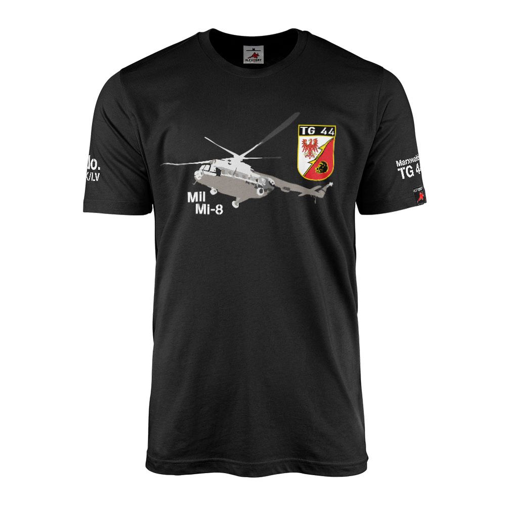 T-Shirt TG 44 3rd Helicopter Squadron Mil Mi 8 Marxwalde Kdo LSK LV Helicopter #46750