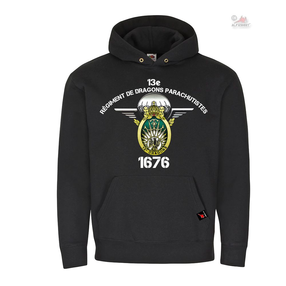 13e régiment de dragons parachutistes Hoodie