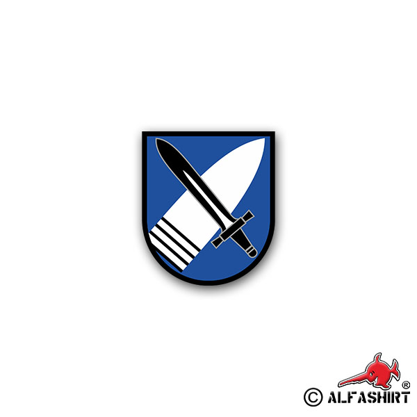 Sticker Accompanying Battery 4 BglBttr Army Bundeswehr Hemau 6x7cm # A2264