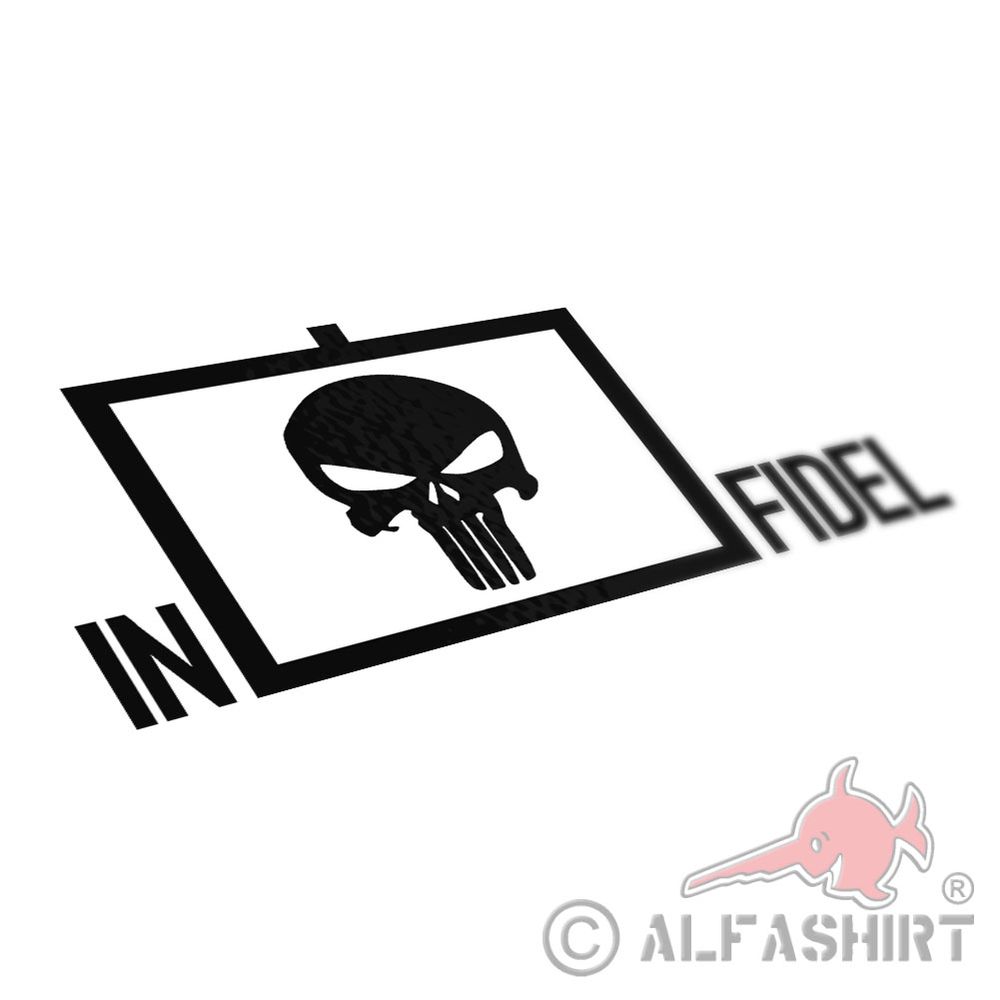 INFIDEL Tactical Sign BW Bundeswehr Mercenary SUV 30x14cm # A4868