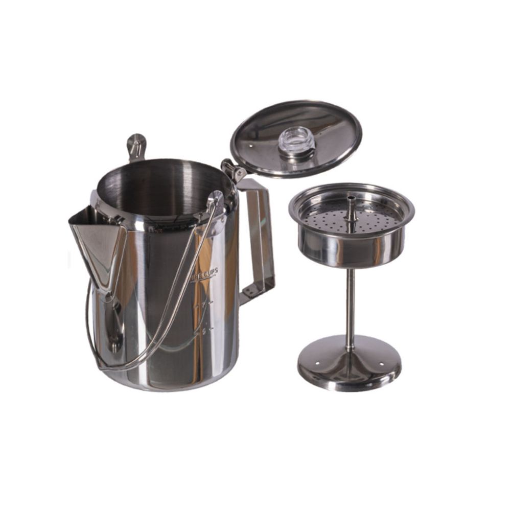 Kaffee Camping Kanne Outdoor Survival Kaffee-Maschine to go Heißgetränk #36149