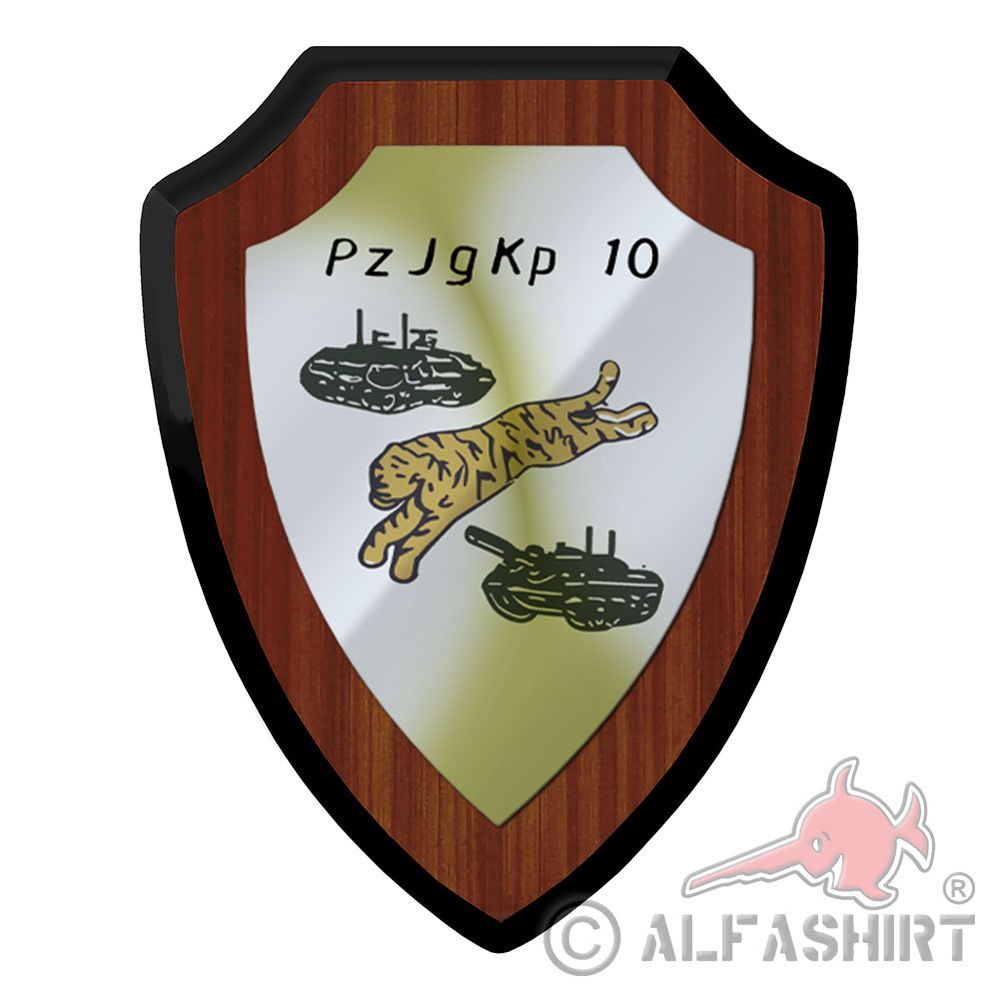 Wappenschild PzJgKp Panzerjägerkompanie 10 Nienburg Weser Stadtoldendorf #42703
