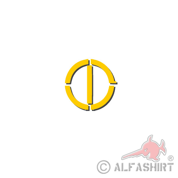 Panzer Division P-Div Badge Tank Crew Crest Sticker 10x9.5 # A4386