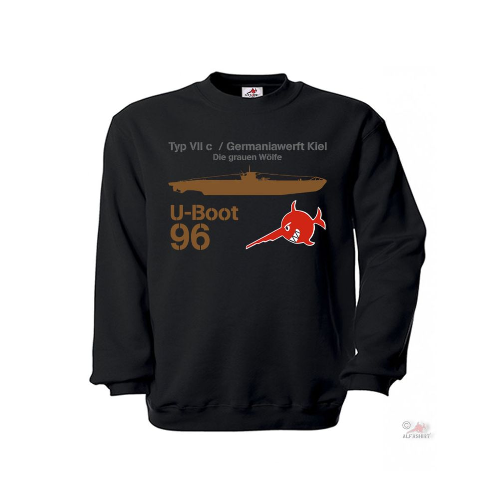 Pullover Typ VII c Germaniawerft Gaarden-Ost Kiel U-Boot U96 Die grauen #42892