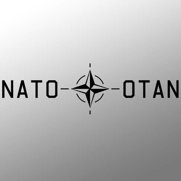 Sticker - Nato Otan Army 25x7cm # A030