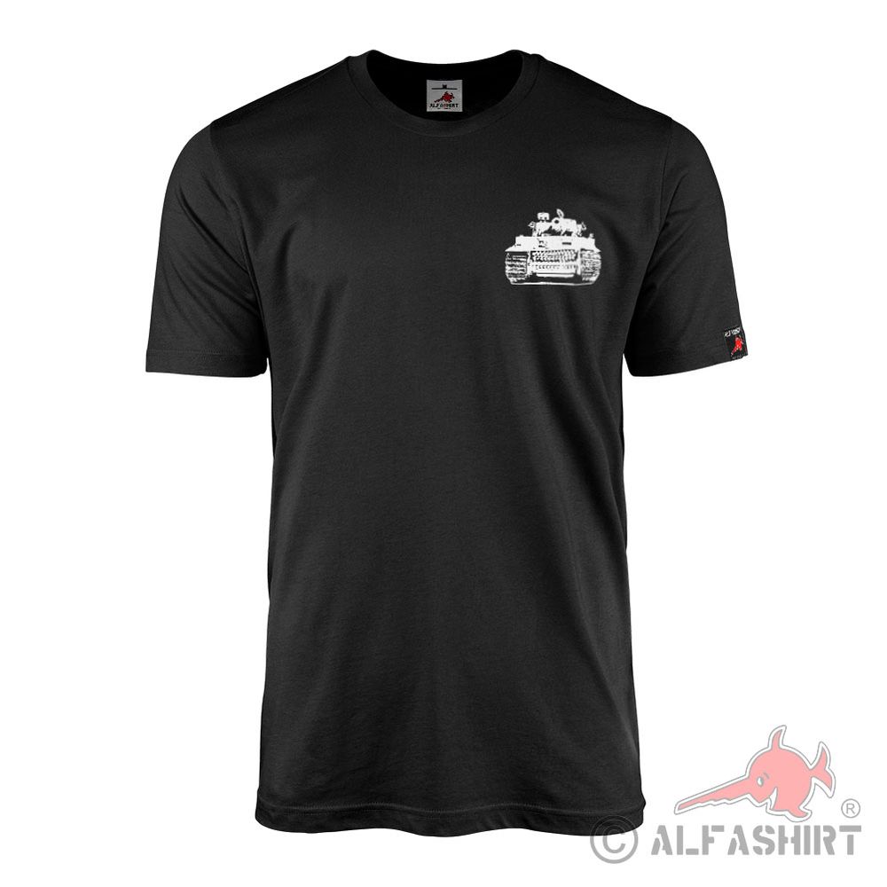 T-Shirt Tiger I Panzer Panzerkampfwagen VI Version E Kassel WH 2WK #42522