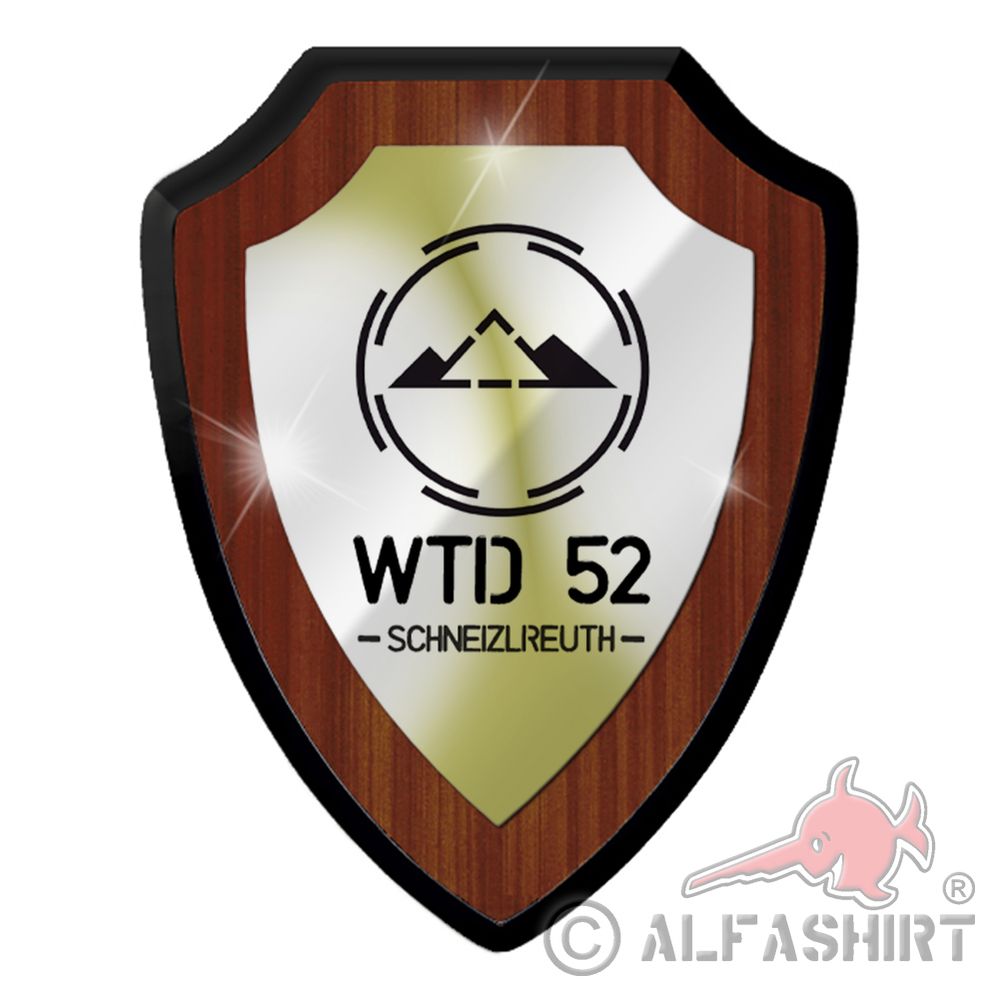 Coat of arms shield WTD 52 Schneizlreuth Military Technical Office Bundeswehr # 39097