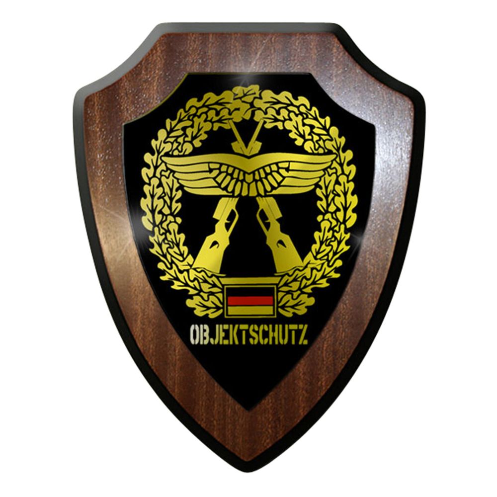 Wappenschild / Wandschild / Wappen -Objektschutz Bundeswehr Staffel #7971