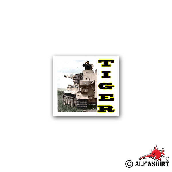Sticker Tiger Panzer Germany Bundeswehr Military 8x7cm A 2434
