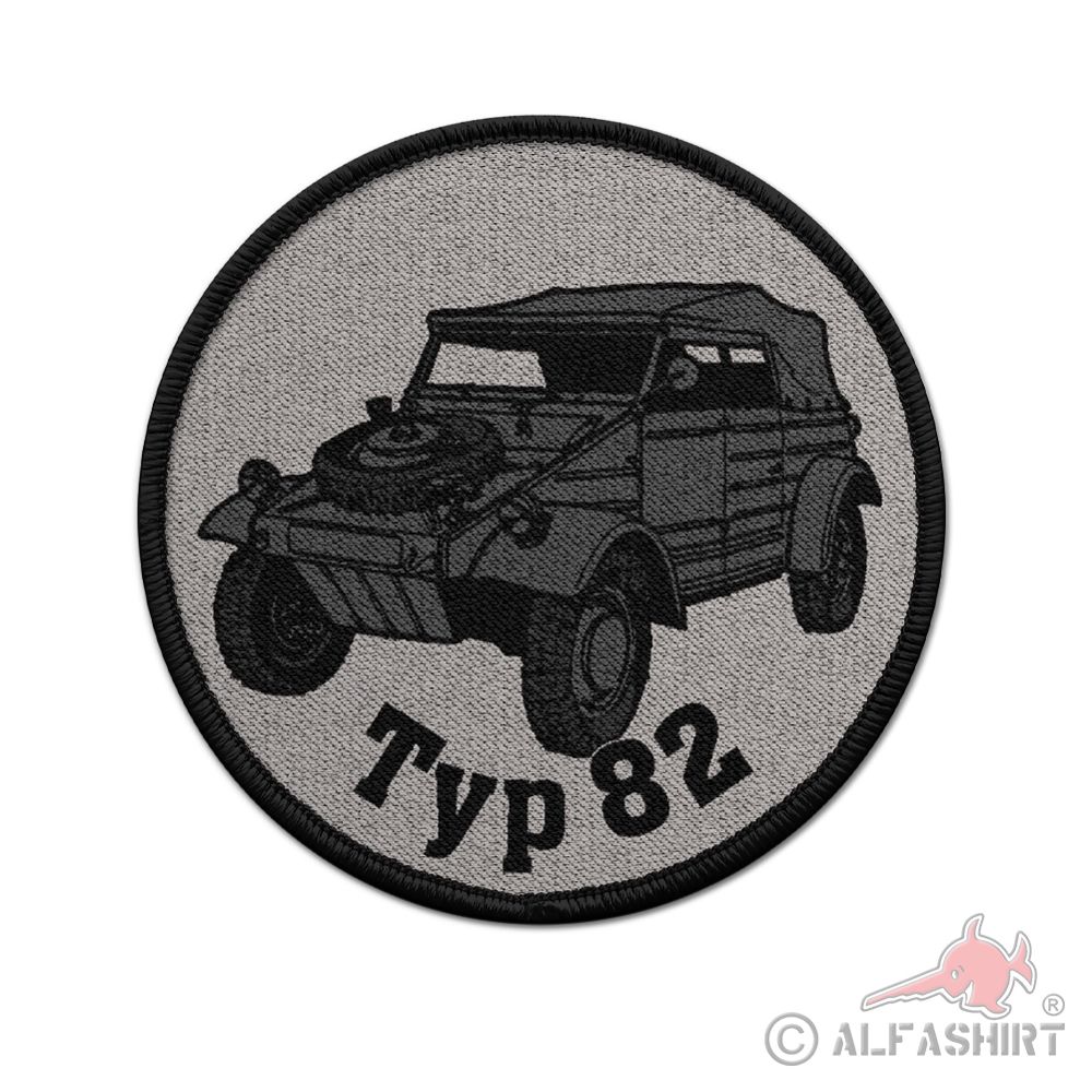 9cm Patch Kübelwagen Typ 82 Gray Wagen Patch # 38485