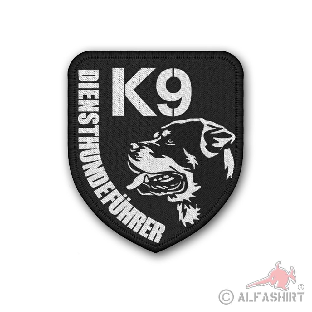 Patch K9 Diensthundeführer Trainer Hund Rottweiler Diensttraining #40892