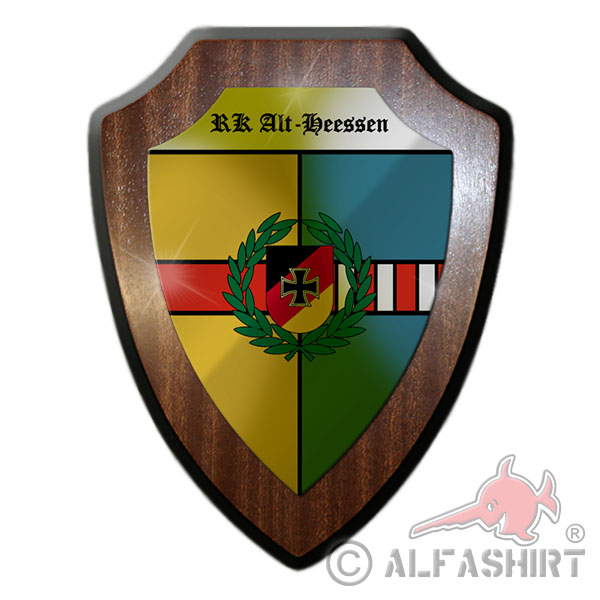 Heraldic shield RK Alt - Hessen Reservist Comradeship Reservist # 22640