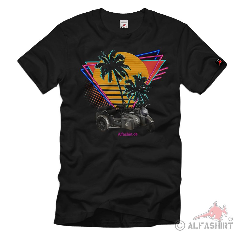 California R75 Motorcycle WH Alfashirt Summer Beach Culture Love T-Shirt # 36899