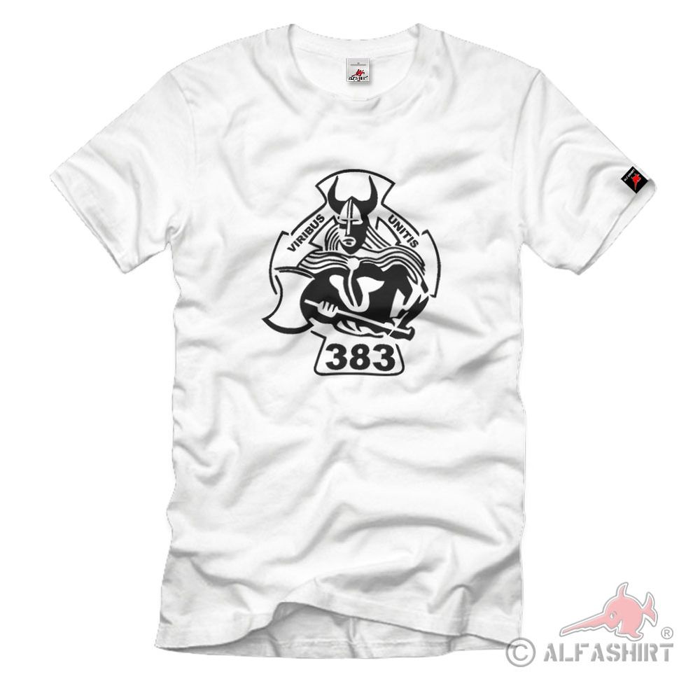PzBtl 383 Tank Battalion Military Bundeswehr Unit Crest T Shirt #2658