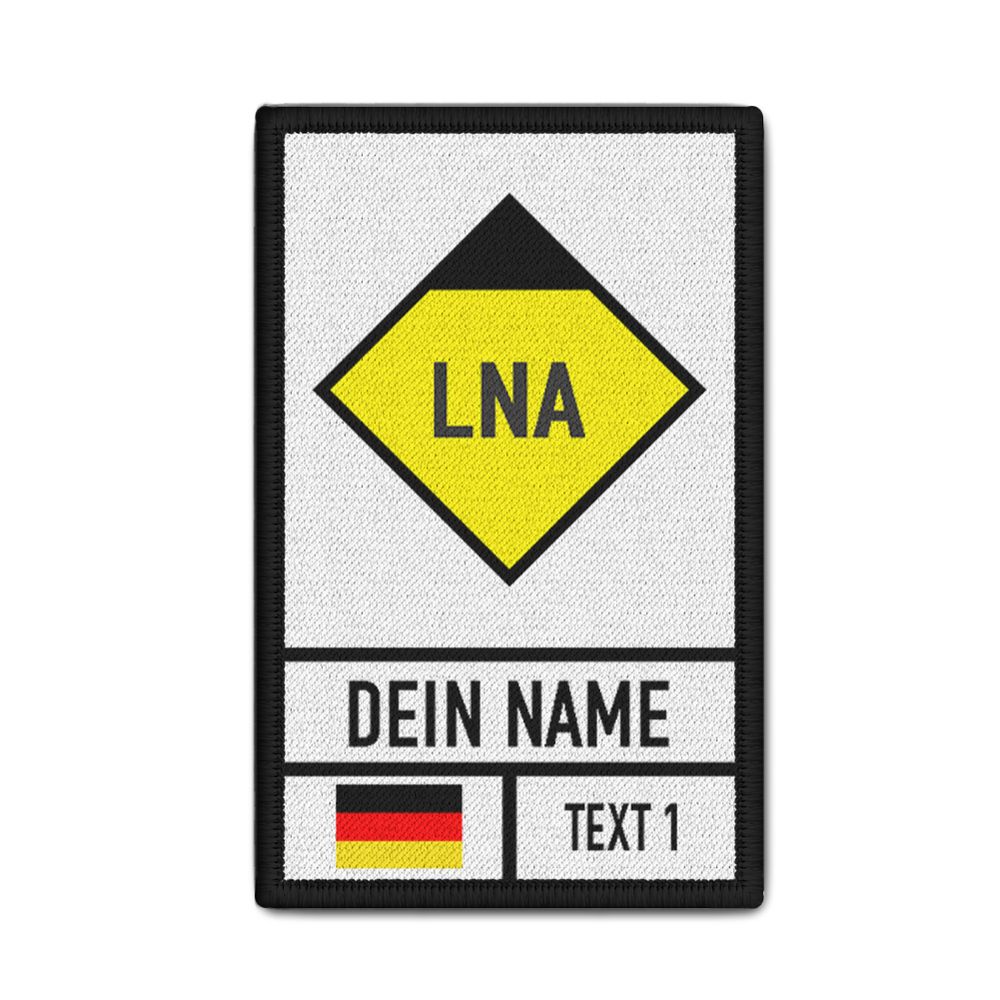 Rank Patch Leitender Notarzt LNA Feuerwehr Rettungswache Leitstelle #35123