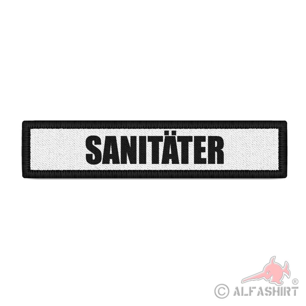Patch Sanitäter SAN  Aufnäher Kennzeichnung Beschriftung Jacke #40364
