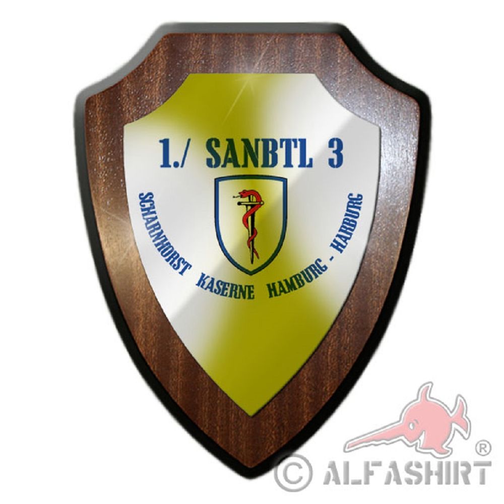 1 SanBtl 3 medical battalion Hamburg paramedic Military blazon # 19849