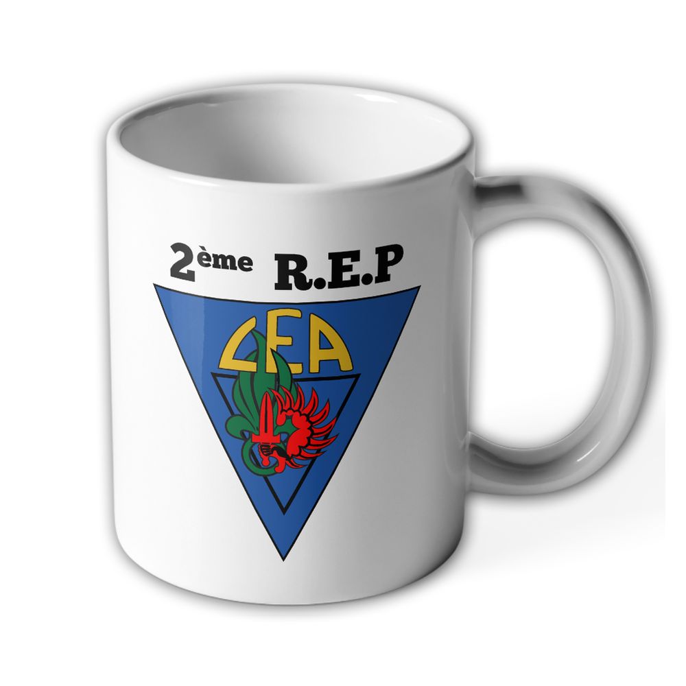2e REP CEA Fremdenlegion régiment étranger de parachutistes - Tasse #19094