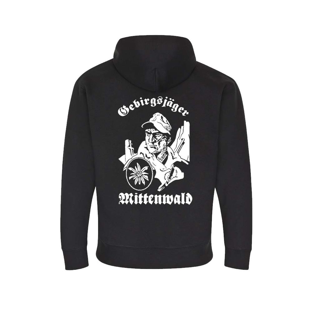 Hoodie 5 GebJgBtl 233 Gebirgsjäger Mittenwalde Bundeswehr #30961