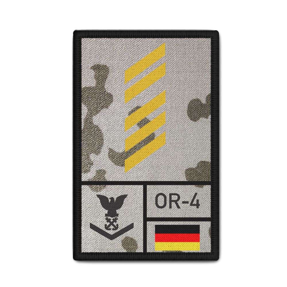 Rank Patch Bundeswehr Heer Luftwaffe Marine Tropentarn #BW-Patch