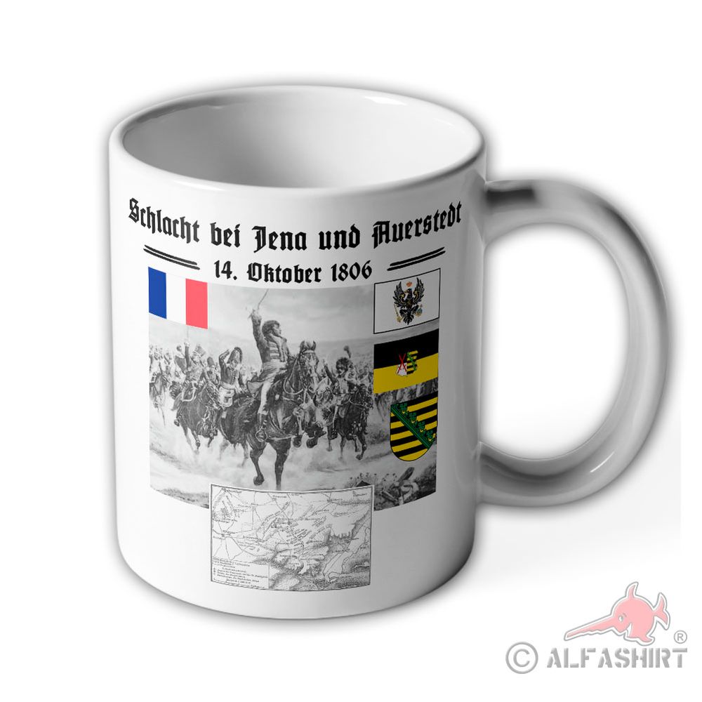 Tasse Schlacht bei Jena und Auerstedt Doppelschlacht 1806 Napoleon #40271