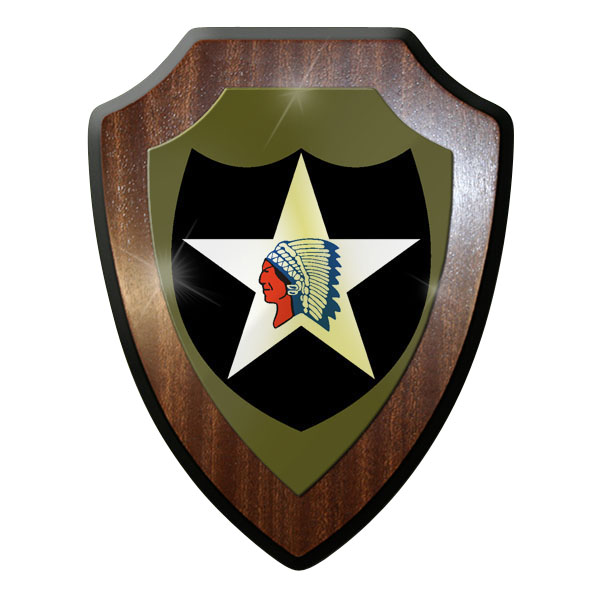 Coat of Arms - 2 US United States Infantry Division 2nd Infantry #10177 w